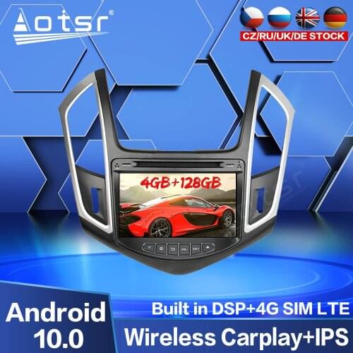 128GB Android Radio Recorder For 2013 2014 2015 Chevrolet Cruze Car Multimedia DVD Player Video Audio GPS Navigatior HD Screen