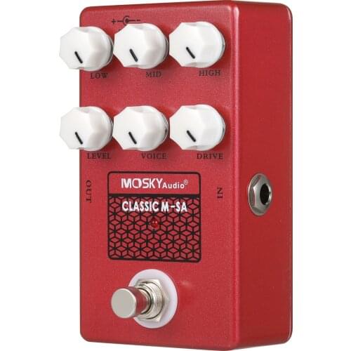 MOSKYaudio CLASSIC M-SA Speaker Simulator Cabinet Simulator Guitar Effect Pedal Speakers Simulation for Guitar Accessories Parts