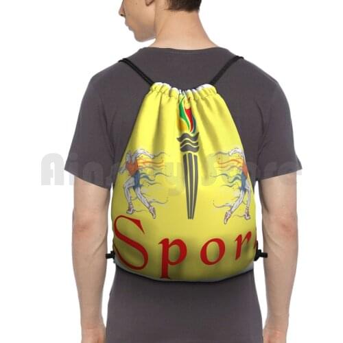 Sports Male Backpack Drawstring Bags Gym Bag Waterproof Sports Teamsports Khiladi Play Sports
