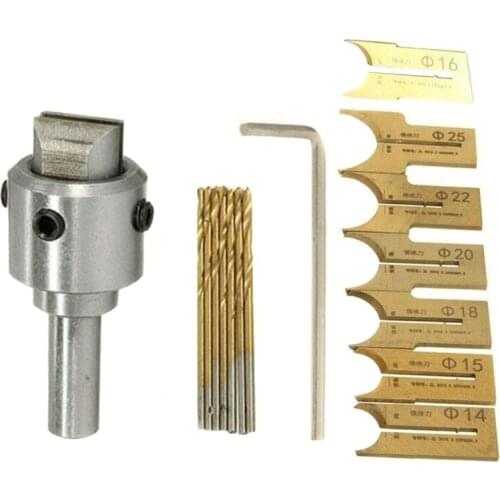 Wooden Bead Maker Beads Drill Bit Milling Cutter Set Woodworking Tool Kit STTA889