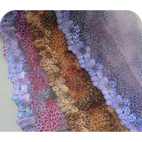 1 Meter Nylon Elastic Lace Trim For DIY Craft Bra Underwear Accessories Sewing Applique French Net Elastic Lace Fabric Trims