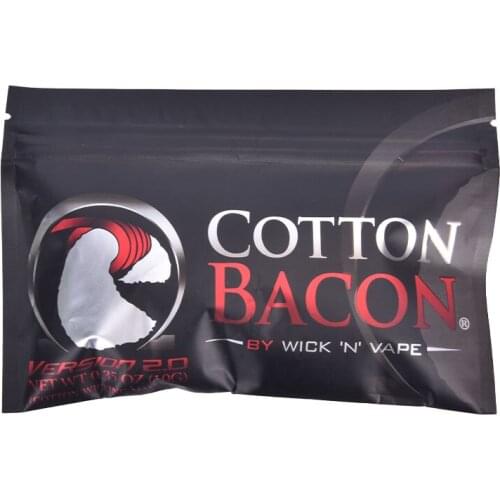 New 100% Cotton Bacon Electronic Cigarette Gold Version Fit For RDA/RTA Atomizer Tank Vaporizer Ecig Accessories