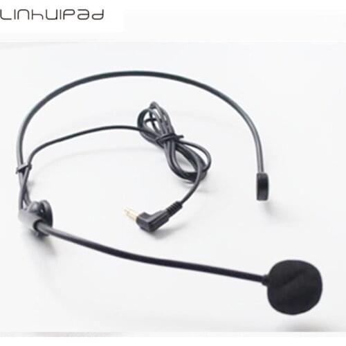 Linhuipad 3.5mm portable amplifier headset microphone teaching headband microphones 500pcs/lot