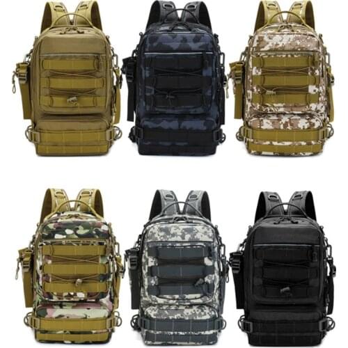 New Outdoor Sport Camping Bags Large Climbing Hunting Tactical Military BackpackOutdoor Travel Men Waterproof Fishing Backpack