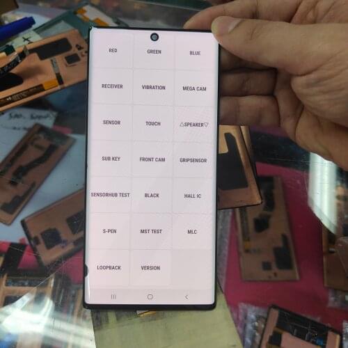 Mid point For Samsung Galaxy Note 10 Lcd N970F LCD Display Touch Screen Digitizer Assembly Dead pixel