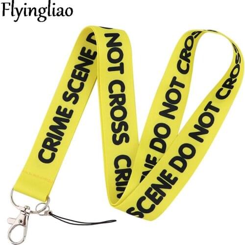 Law abiding judge Keychain Lanyards Id Badge Holder ID Card Pass Gym Mobile Phone Badge Holder Key Strap webbings ribbons