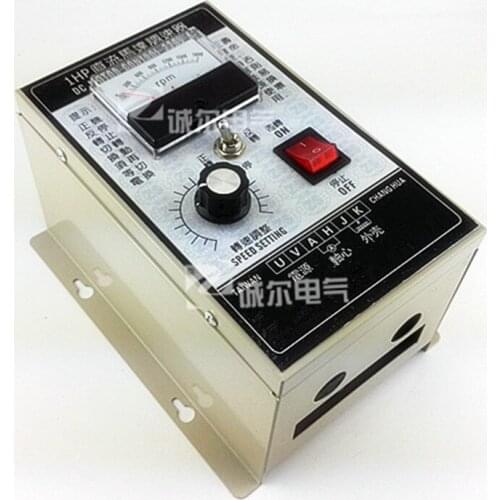 1HP DC motor governor motor controller positive and negative high power AC220V-AB input DC180V output