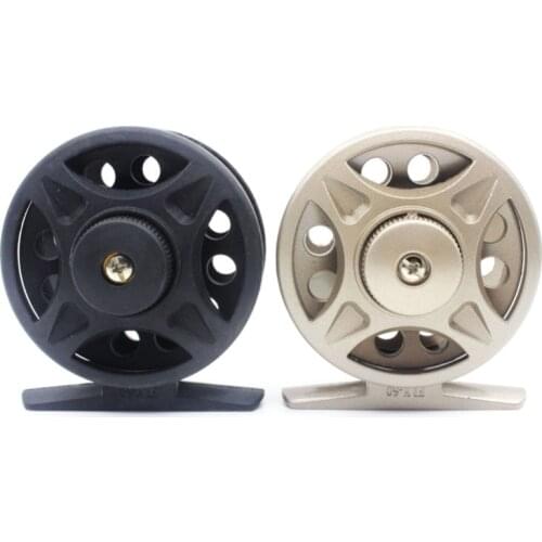 Winter Ice Fishing Reels Portable Fishing Raft Wheel Ice Fishing Vessel Wheel For Left / Right Hand