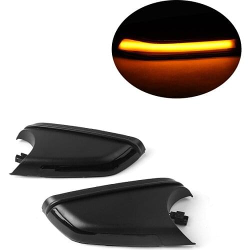 1 Pair LED Turn Signal Light Lamp Rearview Rear View Side Wing Mirror For VW Polo mk4 FL Vento 2005-2009 Auto Replacement Parts