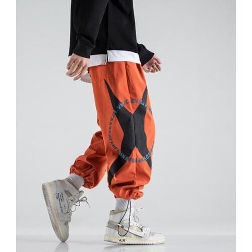 2021 Baggy Cotton Harem Pants Men Hip-hop Plus Size Wide Leg Print Trousers Casual Vintage Long Pants Pantalones Dropshipping