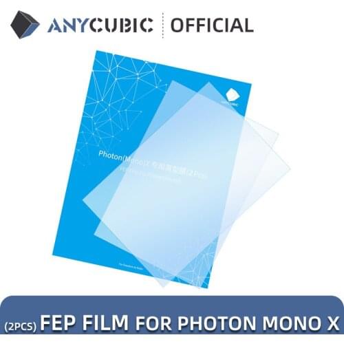 ANYCUBIC 2pcs/Lots FEP Film For Photon Mono X Resin 3D printer 260x175mm FEP Film For 3D Printer