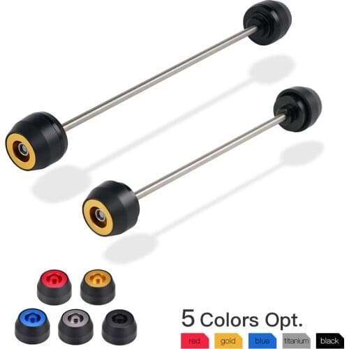 For SUZUKI GSX-S1000F 2015-2021 KATANA 2019 2020 2021 GSX-S1000 FT Y Z 2018-2021 Motorcycle Front Rear Axle Sliders Protector