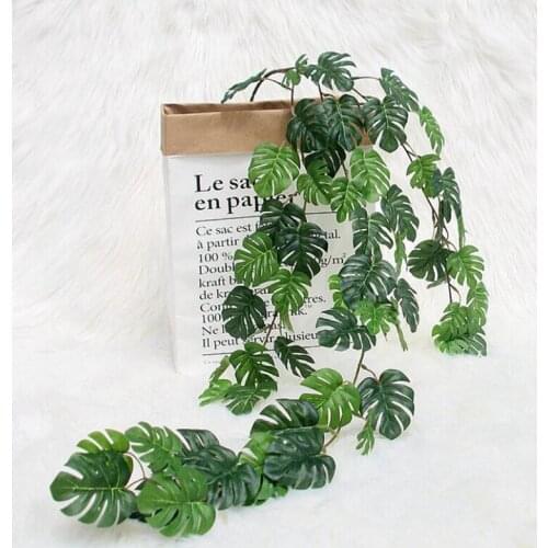 Home Decoration Artifical Decoration Vine Delicate Artificial Ivy Leaf Garland Plant Vine Fake Foliage Party Wedding Decoration