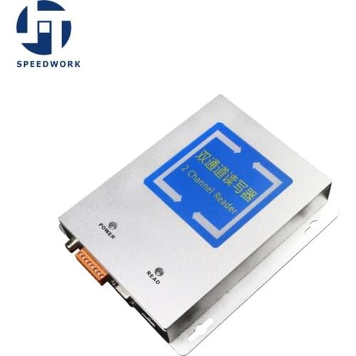 ISO18000- 6C 2channel UHF RFID Passive Reader for personnel Management / Warehouse Management RS232 /WIFI
