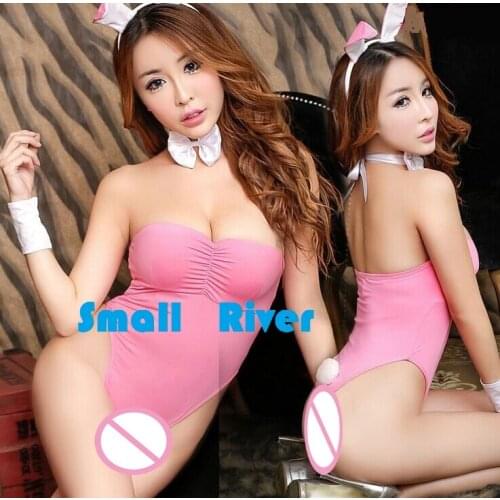 New arrival High quality Womens lingerie set Girls' sex role playing Bunny Girl underwear Ms Fashion 5 piece suit Sexy Costumes