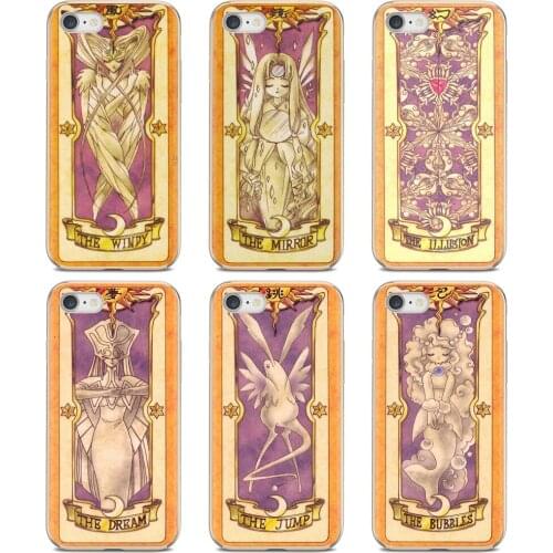 Soft Case Cover sakura card captor Voice Card For Huawei Y6 Y5 2019 For Xiaomi Redmi Note 4 5 6 7 8 Pro Mi A1 A2 A3 6X 5X 7A