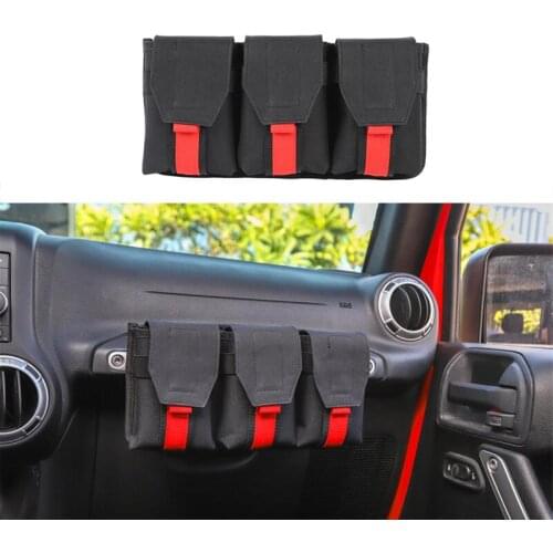 Co-Pilot Organizer Armrest Storage for Jeep Wrangler JK JL 2007- 2019 Sports Rubicon Passenger Side Storage Bags Car Accessories