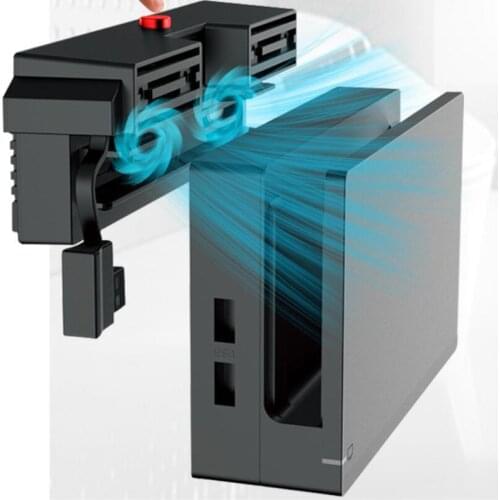 Cooling fan for Nintendo Switch NS Console Gaming Accessories 2 fans 5000RPM Nintend Switch Super Turbo Temperature Cooler Fan