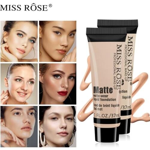 MISS ROSE repairing foundation cream foundation concealer foundation liquid net red live source wholesale