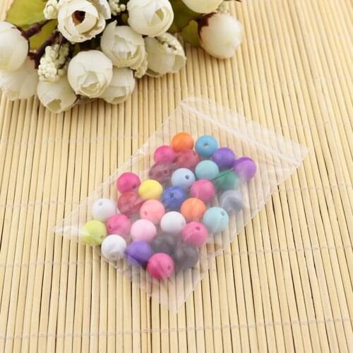 High Quality 1000pcs/lot 7x10cm Ziplock Zip Zipped Lock Reclosable Plastic Gift Bag Clear Poly Bags Small Jewelry Packaging Bags