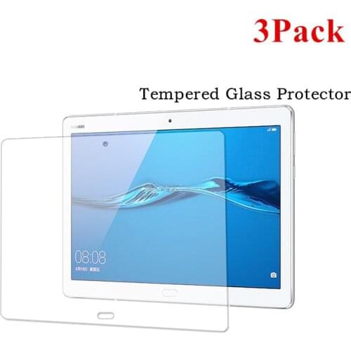 3Piece Glass Protector For Huawei MediaPad M5 Lite 10 Protective Films For Huawei M3 lite 10 M3 8.4 Screen Protector