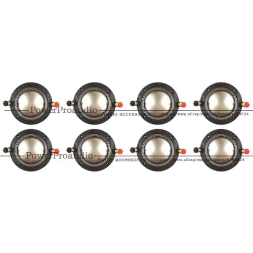 8pcs Replacement Diaphragm for P Audio Turbosound SD750N.8RD for SD750N SD740N Driver 72mm Aluminium wire