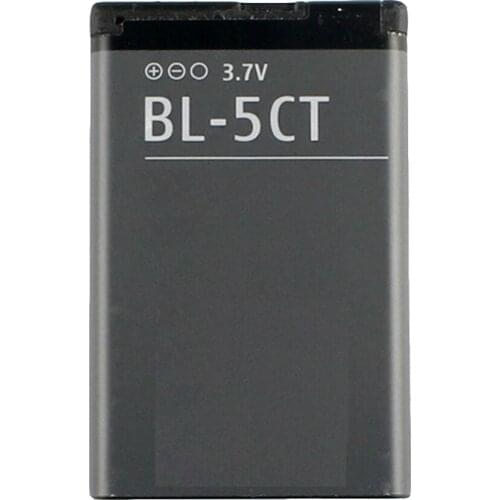 1050mAh 3.7V BL-5CT BL 5CT BL5CT Battery Rechargeable battery for Nokia 5220XM/6303C/6730C/C3-01 C5-00/C5-02 C6-01 3720