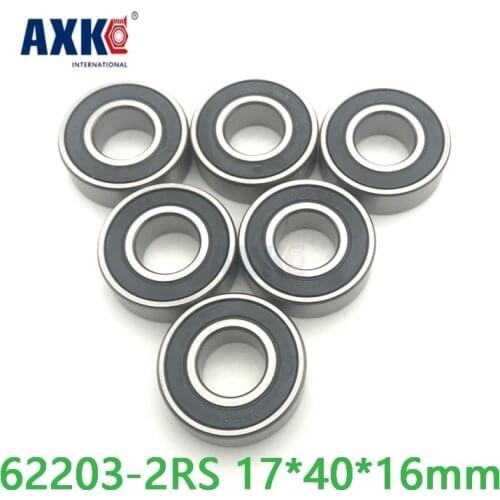 Axk 62203rs Bearing 62203 2rs 180503 62203-2rs Deep Groove Ball Bearing 17*40*16mm