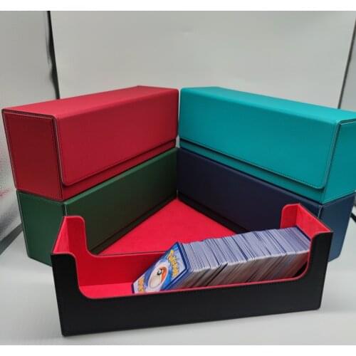 Large Card Deck Box Mtg Pokemon List Yugioh TCG Binders 400+ for Pokemon Cads Playing Cards Card Sleeves Card Games Tarot Card
