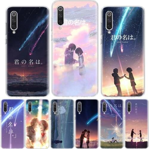 Kiminonawa Your Name Japanese anime Phone Case For Xiaomi Redmi Note 10 9 9S 9C 9A 8 8T 8A 7 7A 6 6A 5 5A Pro S2 K20 K30 Coque