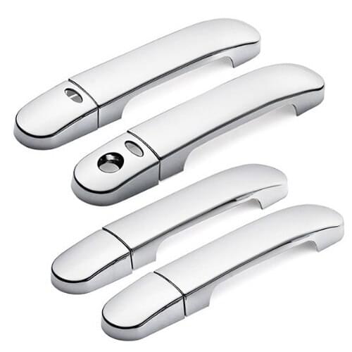 Chrome Styling Side Door Handle Cover with Keyless Access for Nissan Cube 02-08