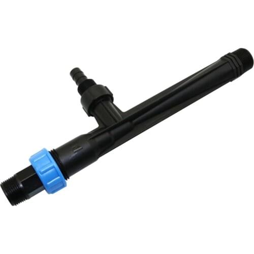 Agriculture Venturi Fertilizer Mixer Injectors with 3/4" Male Thread Greenhouse Fertilization Emitter Ozone Injector 1 Pcs