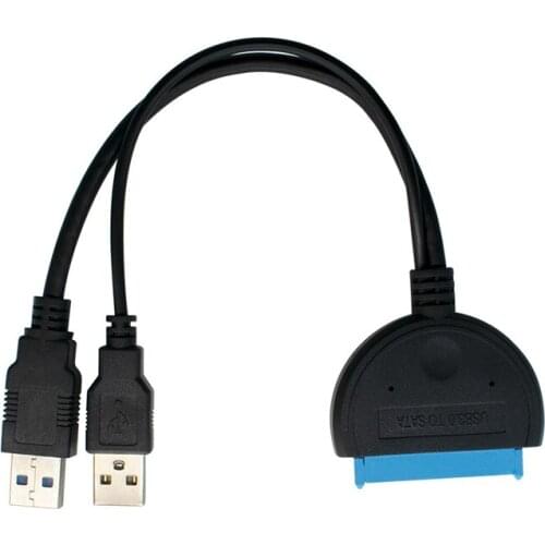 HOT-2.5 3.5 Inch Hard Drive Reading Cable USB3.0 to SATA Data Cable Suitable for SDD HDD 2.5 3.5 Hard Drive