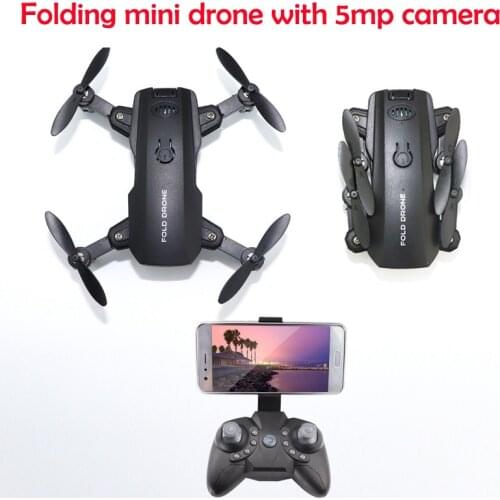 2019 new WIFI FPV 1080p Camera altitude Hold extra mini drone Foldable altitude hold VR RC Quadcopter with 5mp camera