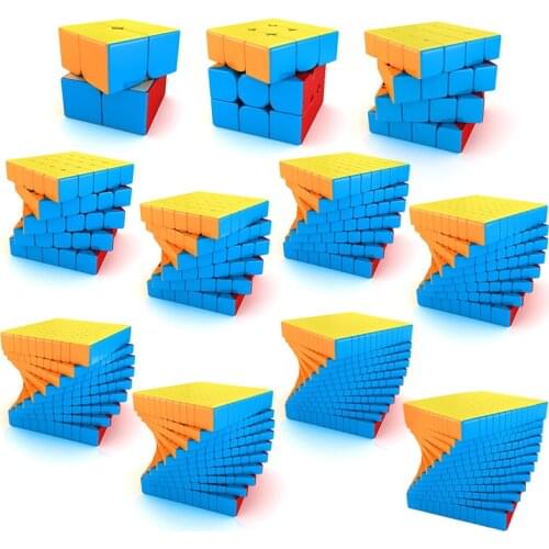 MOYU Meilong 2x2 3x3 4x4 5*5*5 6x6 7x7 8x8 9x9 10x10 11x11 12x12 Megaminx Magic Cubes Speed Puzzle Cubes Toys Gift cubo-magico