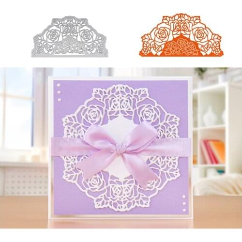 New Lace Decoration Metal Cutting Dies Stamps Dies Scrapbooking Mold Cut DIY Handmade Tools Craft Decoration 2021 New Metal Dies