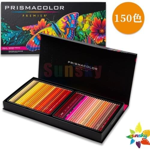 Originale 24 48 72 132 150 prismacolor premier crayon de couleur à l'huile Sanford crayon de croquis à la de boîtes en étain