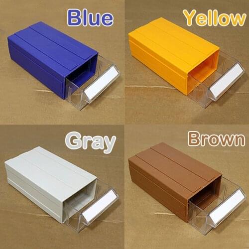 Plastic Cabinet Combined Drawer Component Boxes Parts Building Block Material Storage Box Supplies Toolbox