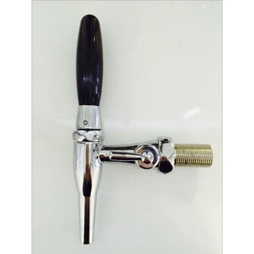 Adjustable black beer tap, high-grade beer tap, beer valve, beer column tap