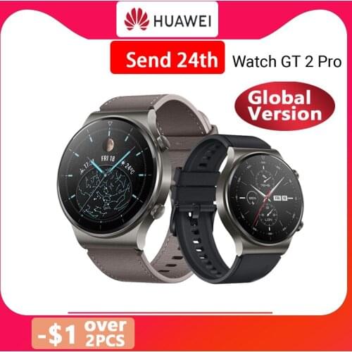 HUAWEI WATCH GT 2 Pro, Smartwatch, Built-in GPS Smart Watch ,14 Days Battery Life, 5 ATM water proof ,Heart Rate Tracker