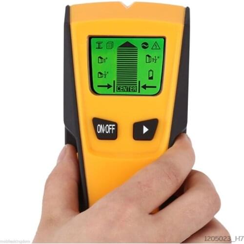 TH210 Wall Thickness Gauge Without Battery Backlight Stud Metal AC Wire Scanner Wall Stud Finder Electronic Auto Calibration