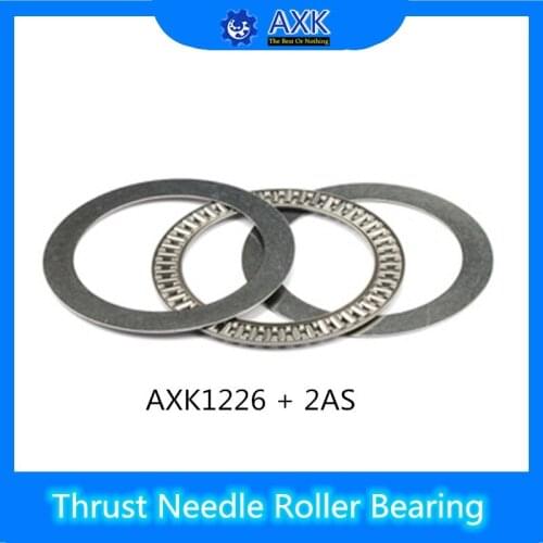 AXK1226 + 2AS Thrust Needle Roller Bearing With Two AS1226 Washers 12*26*4mm ( 10 Pcs) AXK1101 889101 NTB1226 Bearings