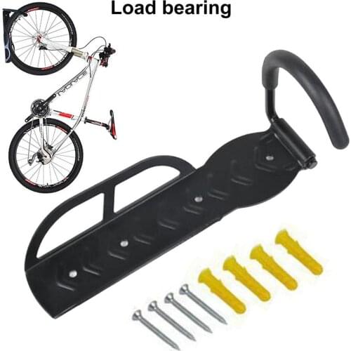Bike Rack Vertical Bike Wall Mount Bike Hanger Holder With Screws Storage Bicycle Mounted Rack Stands For Cycling Bike Accessory