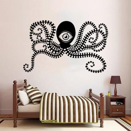 Fun Alien Waterproof Wall Stickers Wall Art Decor Kids Room Nature Decor Decoration Accessories Murals