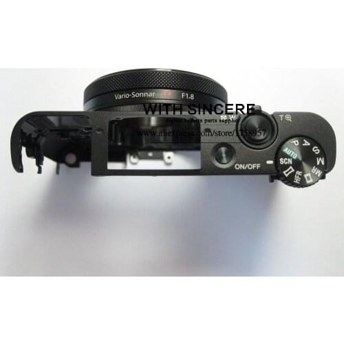 New Repair Parts For Sony DSC-RX100 IV RX100 M4 RX100M4 RX100-4 Front Outer Shell+Lens Control Focus Ring