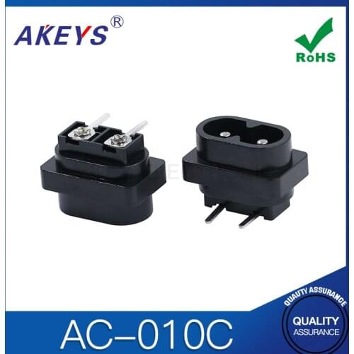 10 PCS AC-010C AC power socket 8-character 8-character socket 10A250V multi-function industrial socket switch