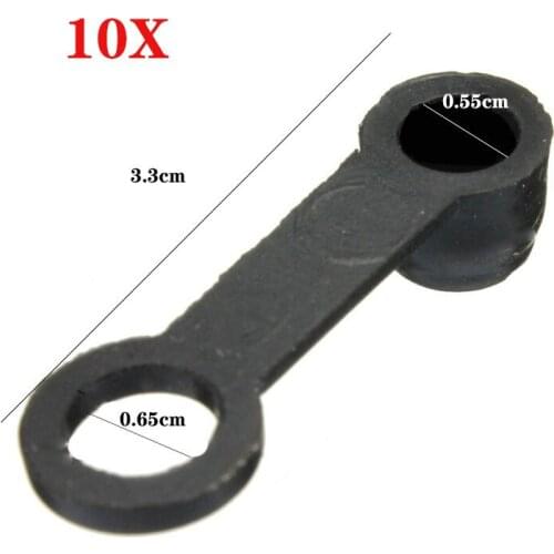 10Pcs Bleed Nipple Cover Motorcycle Dust Cap Bleed Nipple Brake Screw Caps Brake Caliper Cover Motorcycle Valve Rubber Dust Cap