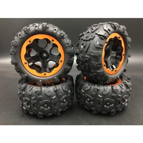 4PCS 1/10 off road car tire set for HPI E summit slash WL TRXX EREVO