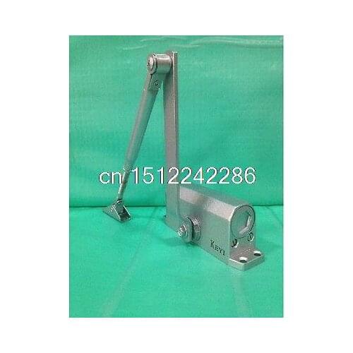 Automatic Hydraulic Arm Door Closer Stopper Mechanical Speed Control Up to 45KG