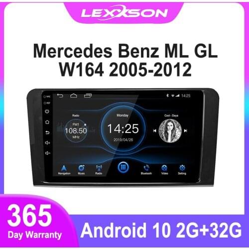DSP 2G+16G IPS Screen Android 10.1 Car Radio RDS GPS Navigation Stereo for Mercedes Benz ML GL W164 2005 06 07 08 09 10 11 2012